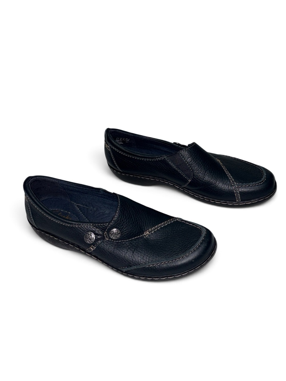Clarks Collection Women’s Ashland Lane Q Flats Blue Size 9 1/2 N